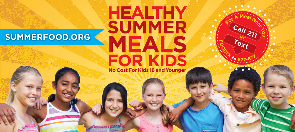 Summer Food Program Web Banner Summer Food Program Web Banner