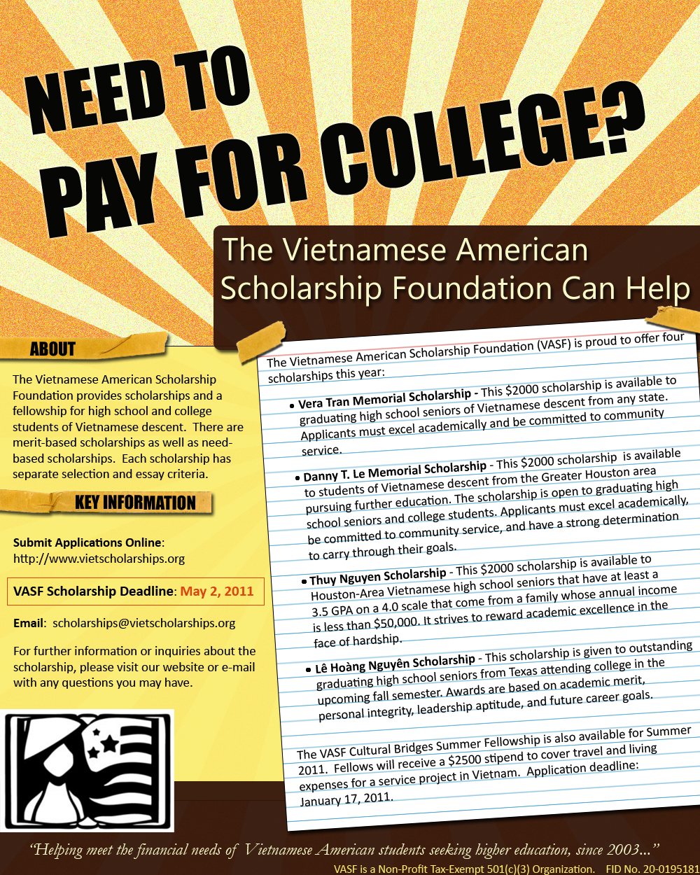Great Scholarship Essay Examples