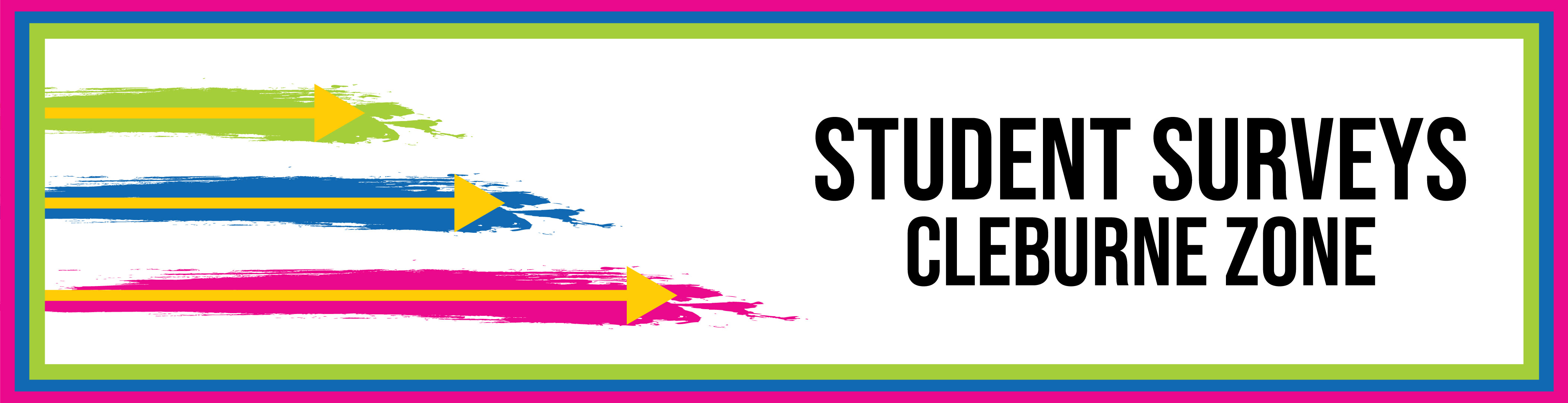 Cleburne Student Survey Header