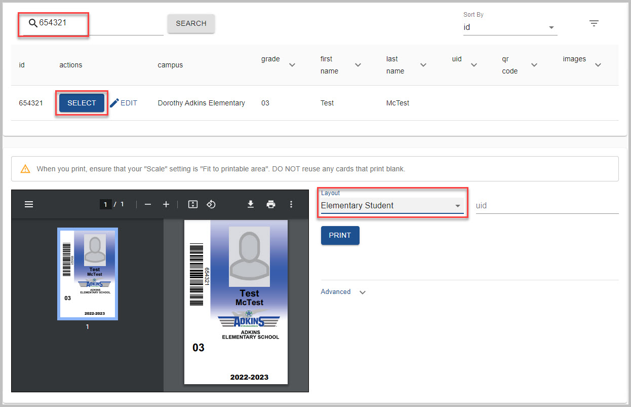 SelfHelp Desk / ID Badges