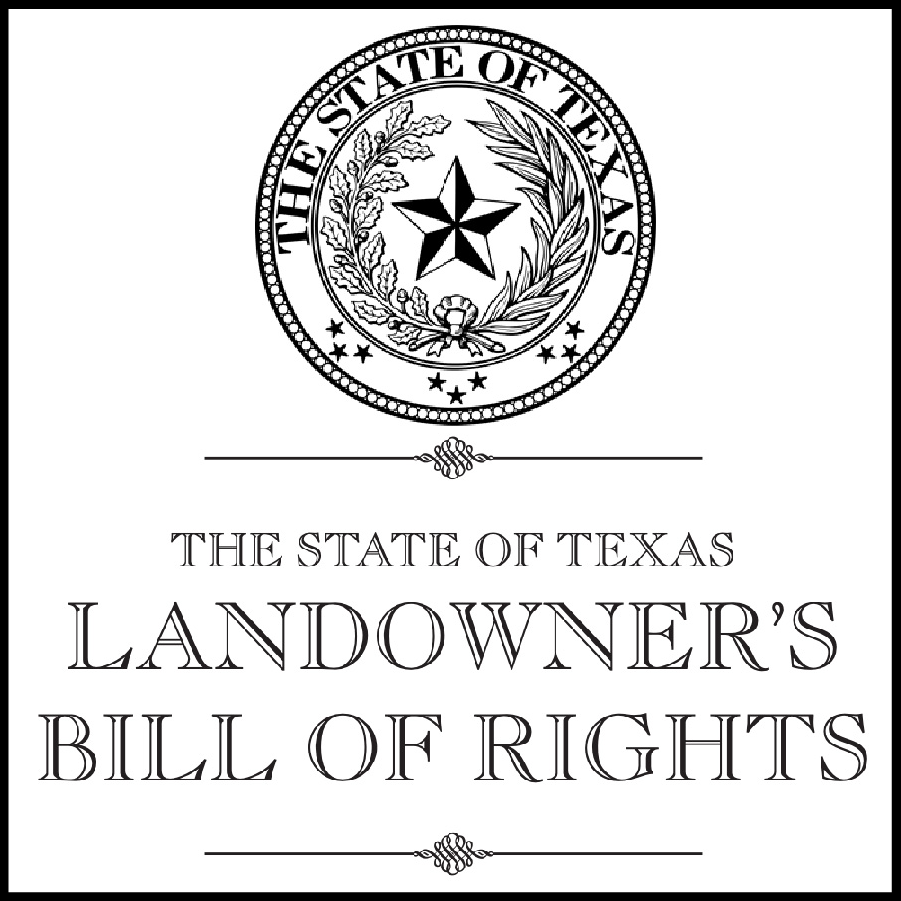 Texas Landowner Bill of Rights