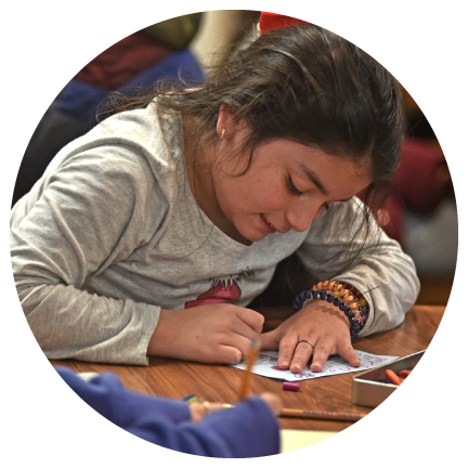 Girl Writing