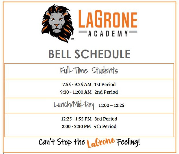 2021-2022 Bell Schedule