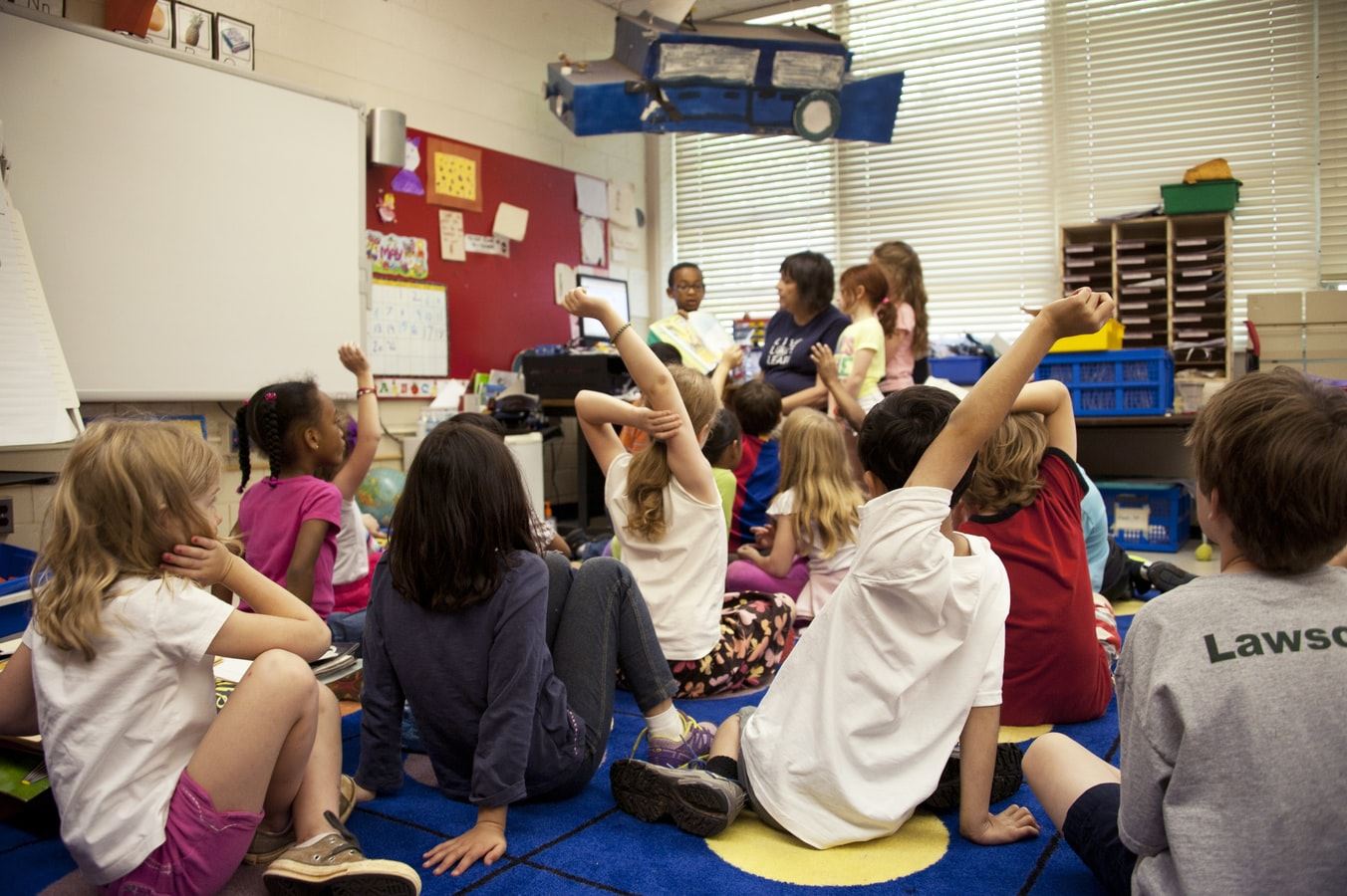 Classroom with students & teacher
