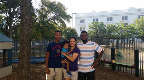 Mrs. Austin & Family 