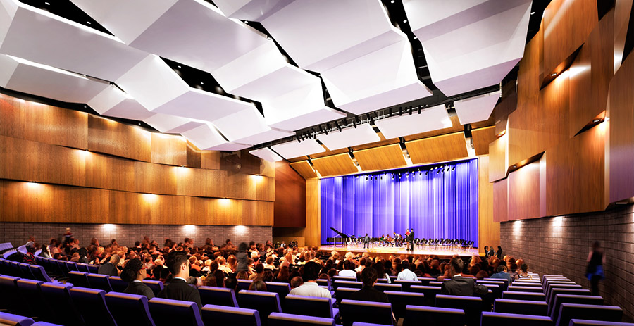 The Braswell High School auditorium 