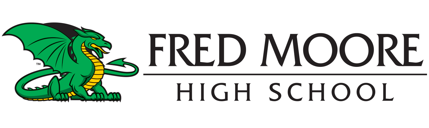 Fred Moore High School logo 