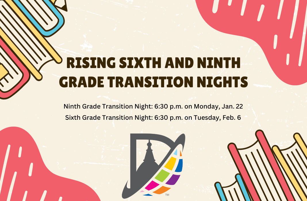 Rising Sixth and Ninth Grade Transition Nights Scheduled