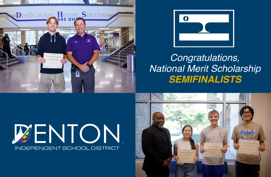 Students posing with staff