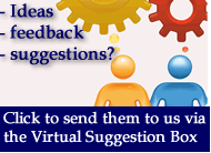 Ideas?  Feedback?  Suggestions?  Tell us what you'd like to see on the Portal!