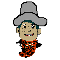 Drawing of Sam Houston